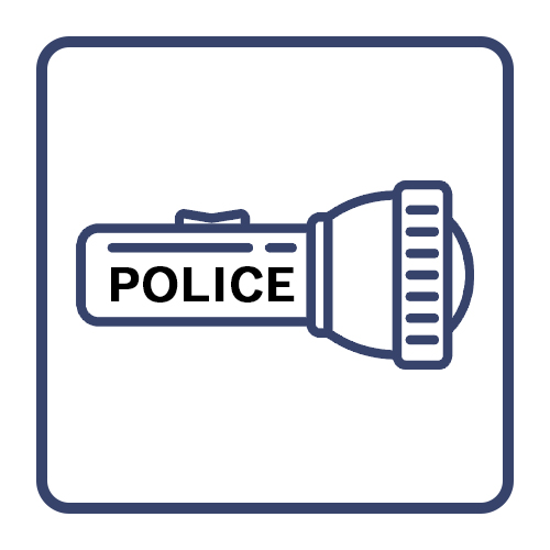 Ліхтарики ручні серія Police