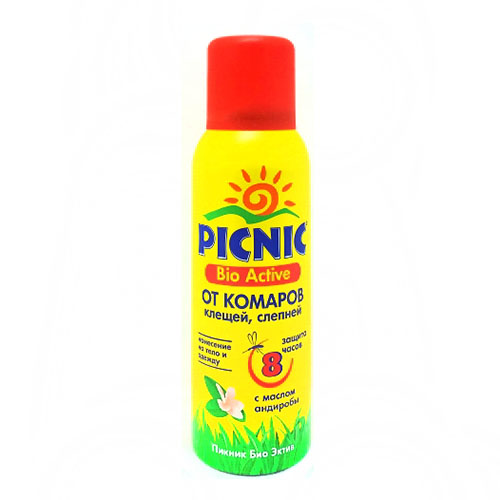 Аерозоль PICNIC Bio Active від комарів