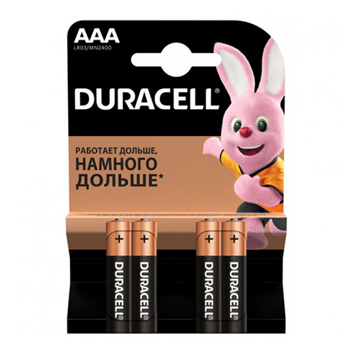 Батарейка Duracell LR03 (AAA)  C4 (40) блист.
