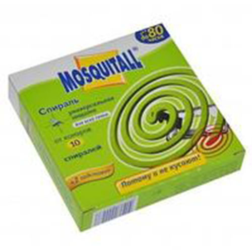 Спіралі Mosquitall Універс. захист 10шт