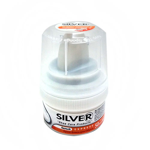 Крем д. взуття SILVER білий 50мл (0051/2215)