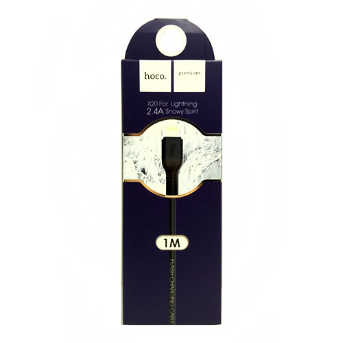 Кабель USB-Lightning HOCO X 20 1м 2.1А (TPE)