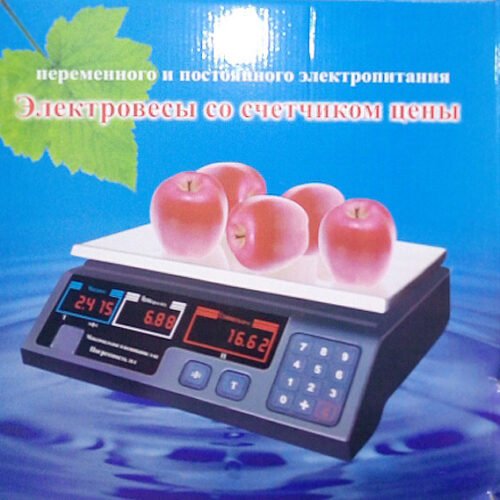 Ваги торговельні підлогові електр.( 40 кг) №1405