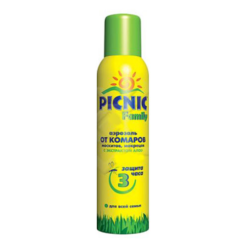 Аерозоль PICNIC Family від комарів 125ml (1753)