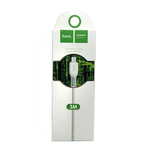 Кабель USB-Micro USB HOCO X20/3м