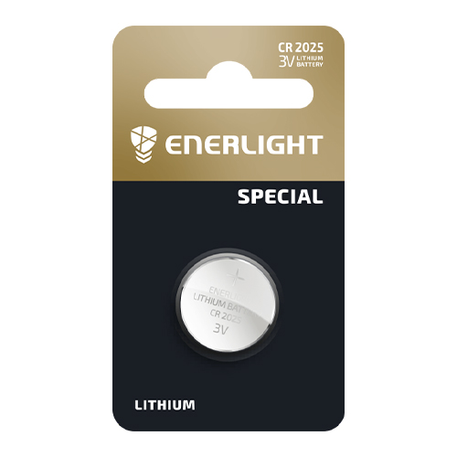 Батарейка Enerlight Літієва CR2025 C1 (20) блист. 2536