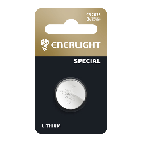Батарейка Enerlight Літієва CR2032 C1 (20) блист. 2567