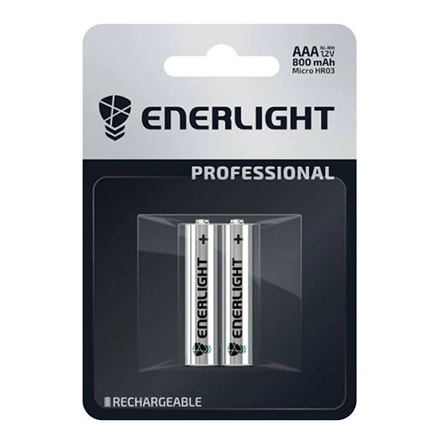 Акумулятор ENERLIGHT Professional Ni-MH R03  800mAh C2 (24) 2352