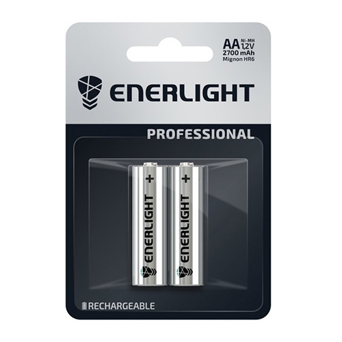 Акумулятор ENERLIGHT Professional Ni-MH R06 2700mAh C2 (24) 2321