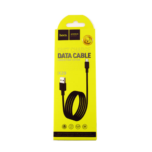 Кабель USB-Micro USB HOCO X29/1м ребристий
