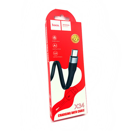 Кабель USB-Micro USB HOCO X34/1м/2