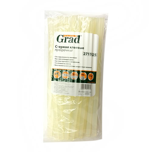 Стрижні клейові Grad 1кг (114шт) Ø8