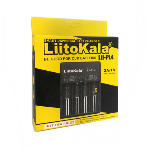 Зар. пристрій LiitoKala PL-4 /4 каналу /2А/(Ni-Mh/Ni-Cd/Li-Ion/Li-Fe) + індикація _О (знята з виробництва)