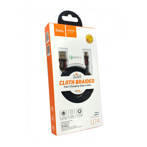 Кабель USB-Micro USB HOCO U74 1.2м / 2