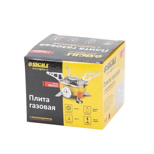 Плита газова Sigma з п'єзопідпалом 2903531