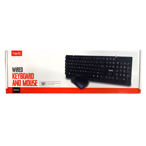 Комплект (клавіатура+миша) Havit -KB272CM USB black 25868
