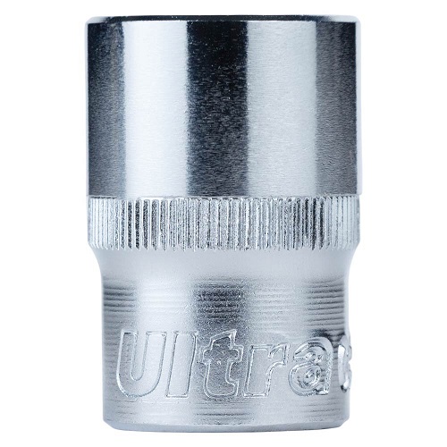 Насадка шестигранна Ultra 1/2" коротка 18мм CrV 6070182