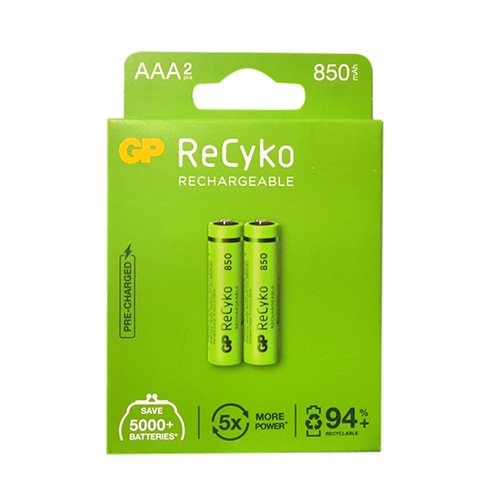 Акумулятор GP RECYKO Ni-MH R03  850 mAh C2 (6615/2642)