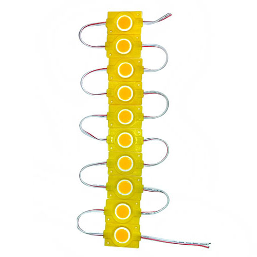 Модуль LED 24V  Vargo 2.4W 1*COB круг жовтий (V-116941)