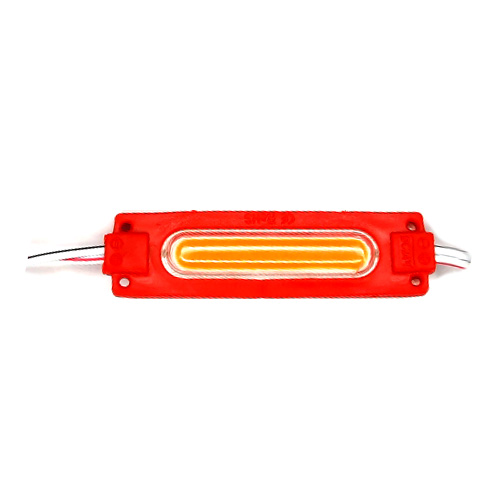 Модуль LED 24V  Vargo 2W 1*COB овал лінза червоний (V-116944)