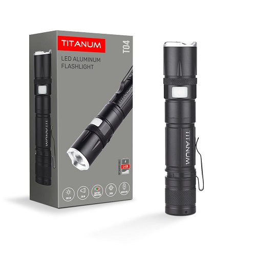 Ліхтарик TITANUM TLF-T04 300Lm 6500K (40шт/ящ) / 27319