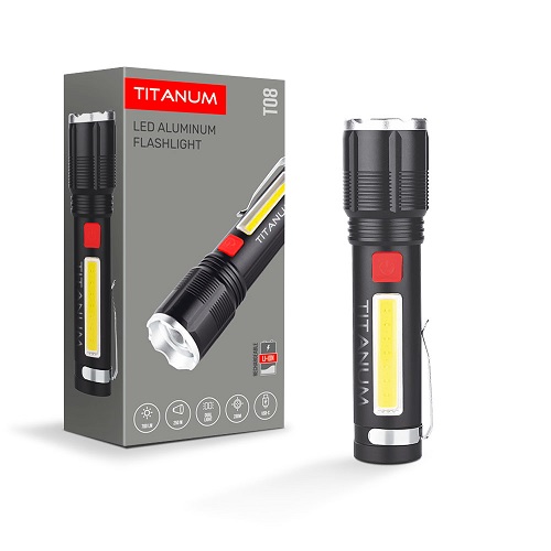 Ліхтарик TITANUM TLF-T08 700Lm 6500K (40шт/ящ) / 27323