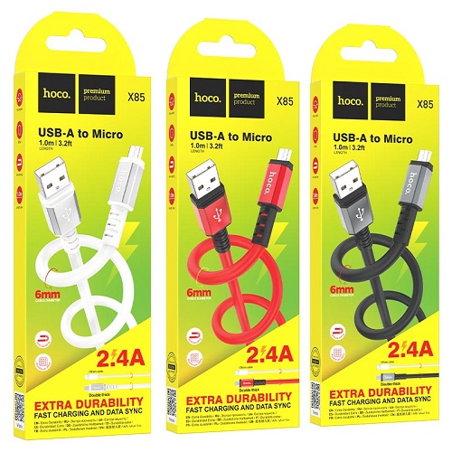 Кабель USB-Micro USB HOCO X85/1м