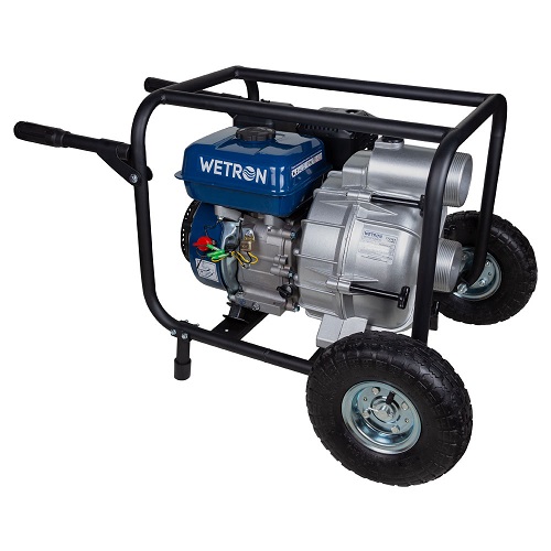 Мотопомпа WETRON 7.5 к.с. Hmax 26м Qmax 60м³/ч (4-х тактний) для брудної води (772557)