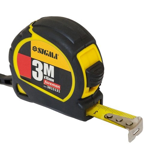 Рулетка Sigma Foreman 3м×16мм 3815131