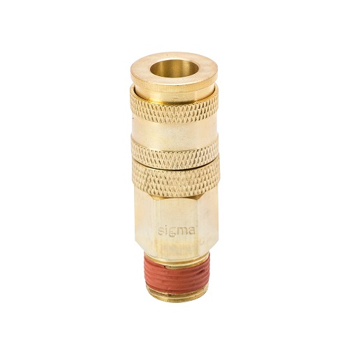 З'єднання швидкознімне Sigma посилене з фіксатором FT 1/2" (латунь) (КРАТНО 2 шт) 7021661