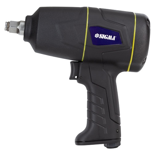 Гайковерт Sigma пневматичний 1/2" 850нм 7000об/хв 142л/хв 8бар Profi 6712071