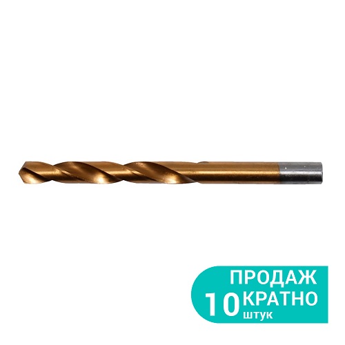 Свердло Sigma по металу HSS-TIN титанове Ø 3.8мм (КРАТНО 10шт) 1040381