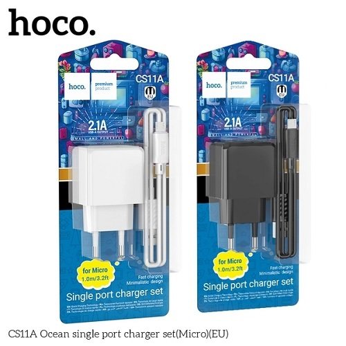 МЗП HOCO CS11A 1USB/2.1A + кабель Micro