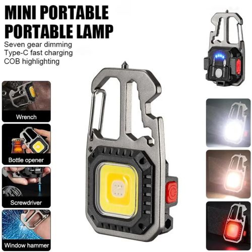 Ліхтарик ACCU MULTIFUNCTIONAL №KL-535/5143-COB ULTRA(white+yellow+red)