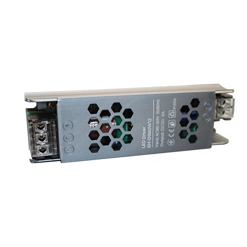 Блок живлення ElectroHouse 60W 12V (серія Стандарт IP20) EH-DR60W12 (8761/1278)