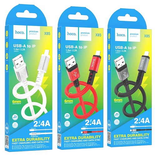 Кабель USB Lightning HOCO № X85/1m