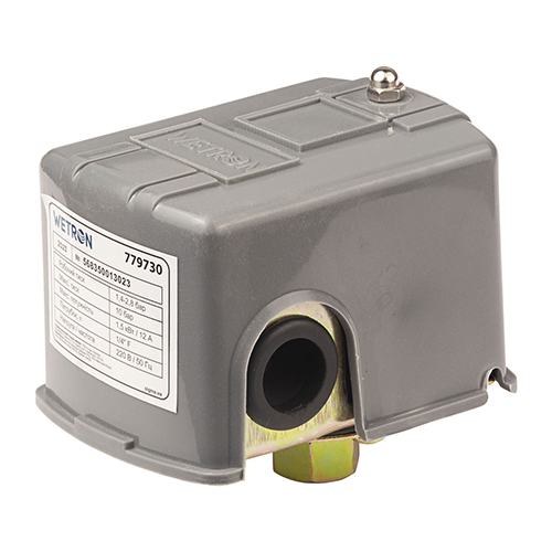 Реле тиску WETRON 1.5кВт 1.4-2.8 бар (гайка) 779730