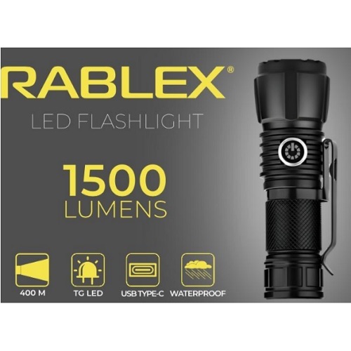 Ліхтарик ACCU/LED Police №Rablex RB900 3 реж.