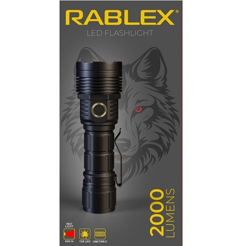Ліхтарик ACCU/LED Police №Rablex RB920 RED LIGHT