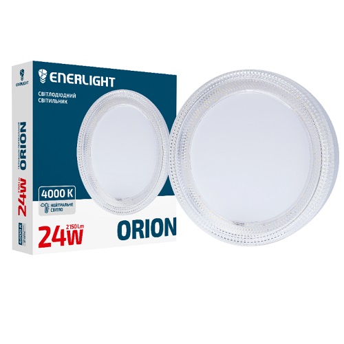 LED світильник настінно-стельовий ENERLIGHT ORION 24Вт 4000К (7272)