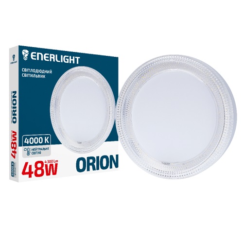 LED світильник настінно-стельовий ENERLIGHT ORION 48Вт 4000К (7319)