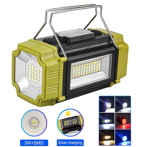 Ліхтарик ACCU Camping № LS-228-LED WHITE+RED+BLUE+YELLOW