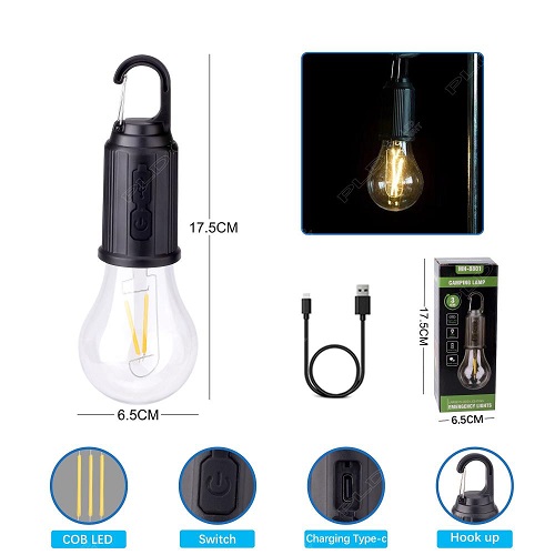Лампа ACCU Camping № HK-169-COB