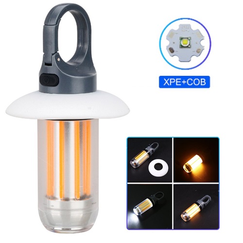 Ліхтарик ACCU Camping № YY-17-LED+4 вольфрамові лампи