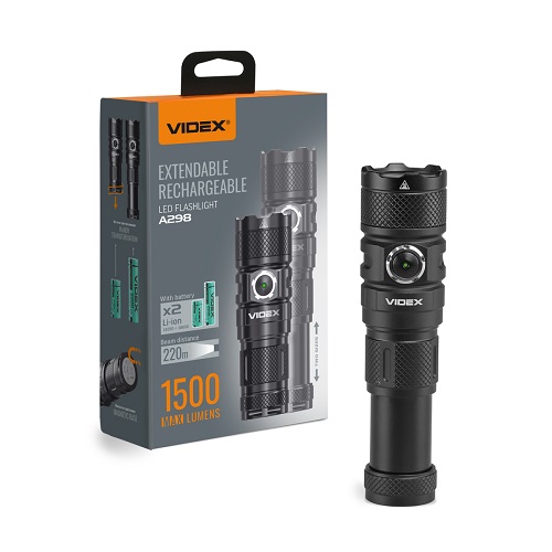 Ліхтарик Police VIDEX VLF-A298 1500Lm 5000K 28360