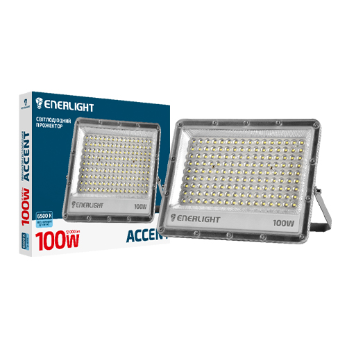 Прожектор ENERLIGHT Accent 100Вт 12000 Lm 6500К