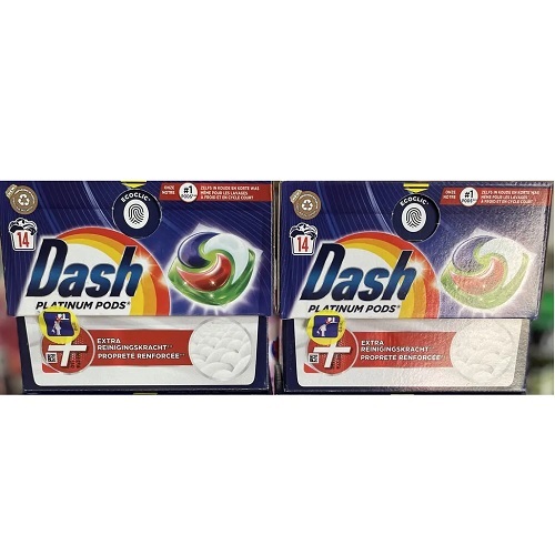 Капсули для прання DASH 14 капс/уп 3168/2527/3038