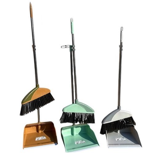 Совок + кий + щітка "Лінівець" №8014 (0088)