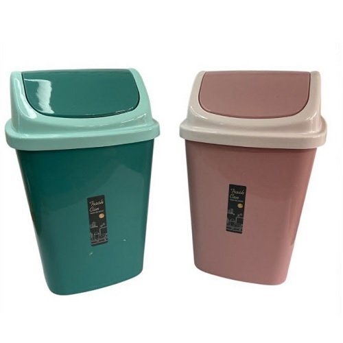 Відро пластикове для сміття з кришкою (41*26 см) . №6203-1