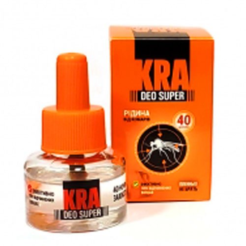 Рідина від комарів KRA 40 ночей (48шт/ящ) (0216)
